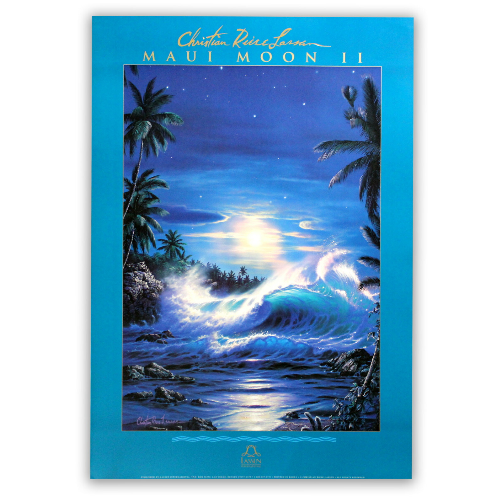 クリスチャン・リース・ラッセン作 Sea Flight