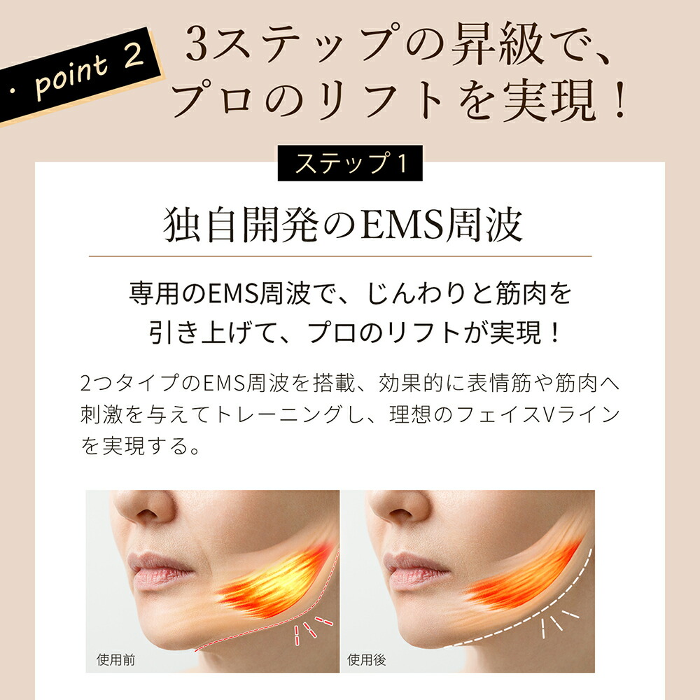 楽天市場】【クーポン利用で10%OFF】楽天22冠美顔器 リフトアップ 小顔