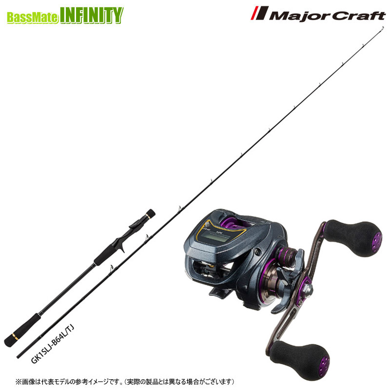 メジャークラフト ジャイアントキリング 1G GK1SLJ-B64UL/TJ (ロッド