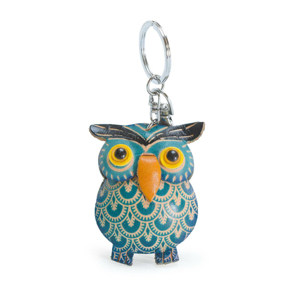 楽天市場】BARCOS スリムシルエットフクロウモチーフキーホルダー