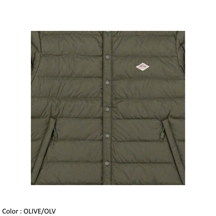楽天市場】インナーダウン ダントン オリーブの通販