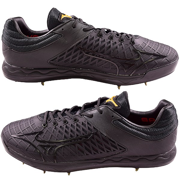 楽天市場】野球 スパイク 金具 黒 ミズノプロ MIZUNO PRO スピードレボ