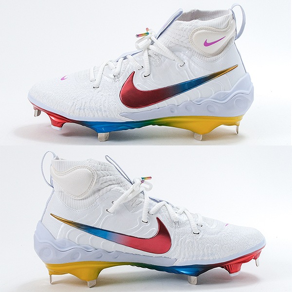 楽天市場】【交換往復送料無料】NIKE ナイキ 野球 スパイク 白 金具