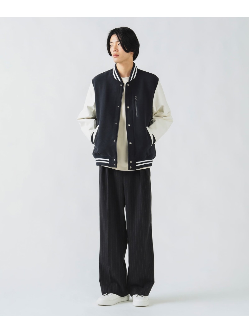 楽天市場】胸ジップ スタジアム ブルゾン 25AW スタジャン BEAMS HEART