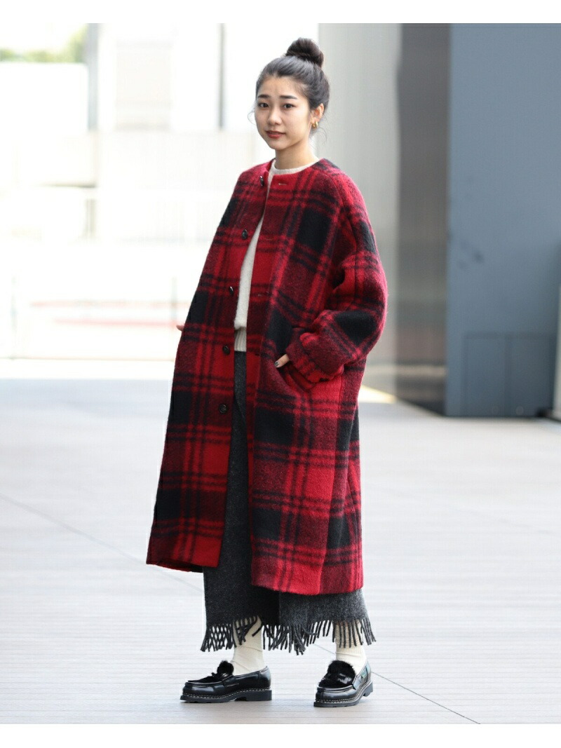 楽天市場】【SALE／40%OFF】BEAMS BOY / スライバー タータンチェック