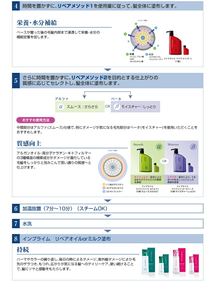 楽天市場】ナプラ インプライム リペアメソッド 2ベータ 600g 詰替え用
