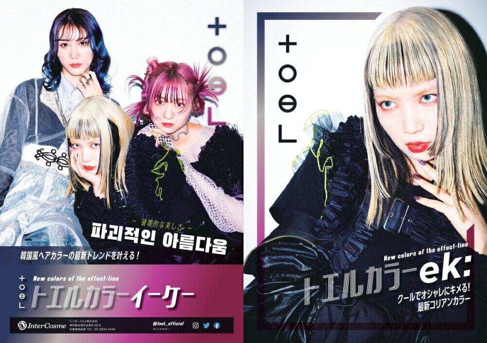 楽天市場】インターコスメ トエルカラー エフェクトライン 1剤 100g