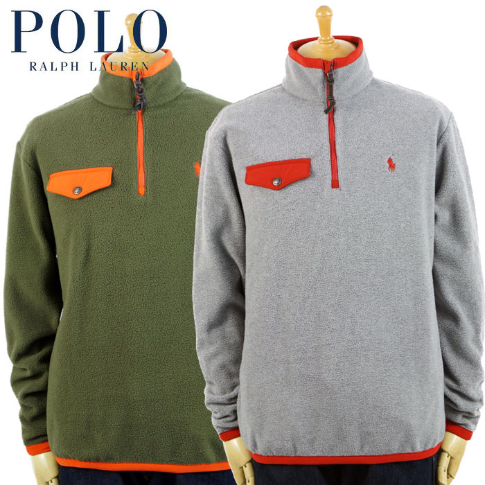 楽天市場】ラルフローレン POLO Ralph Lauren ハーフジップ フリース
