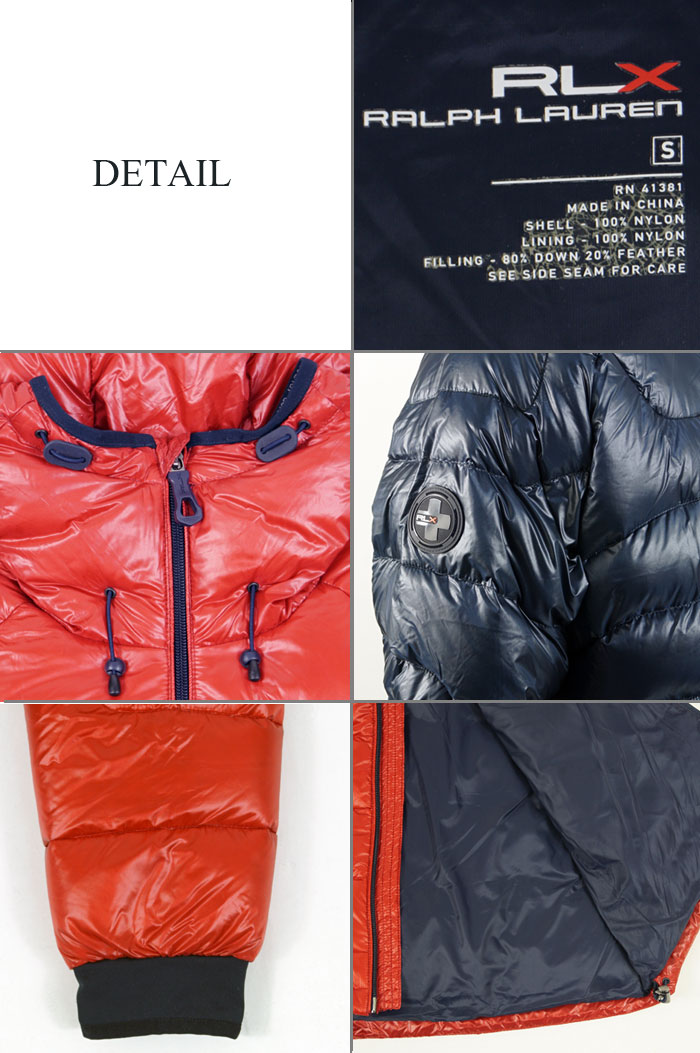楽天市場】RLX ラルフローレン RLX フーデッド ダウン ジャケット 2