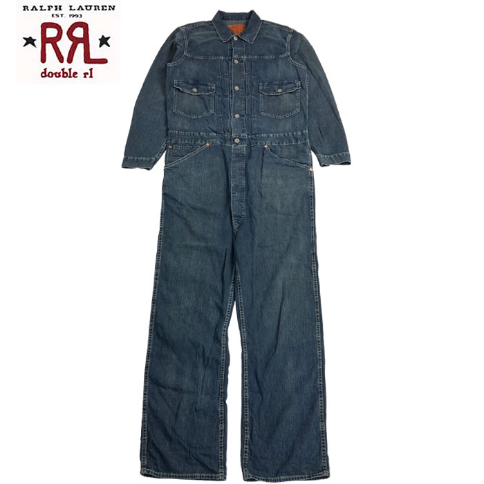楽天市場】RRL ダブルアールエル インディゴ デニム オールインワン