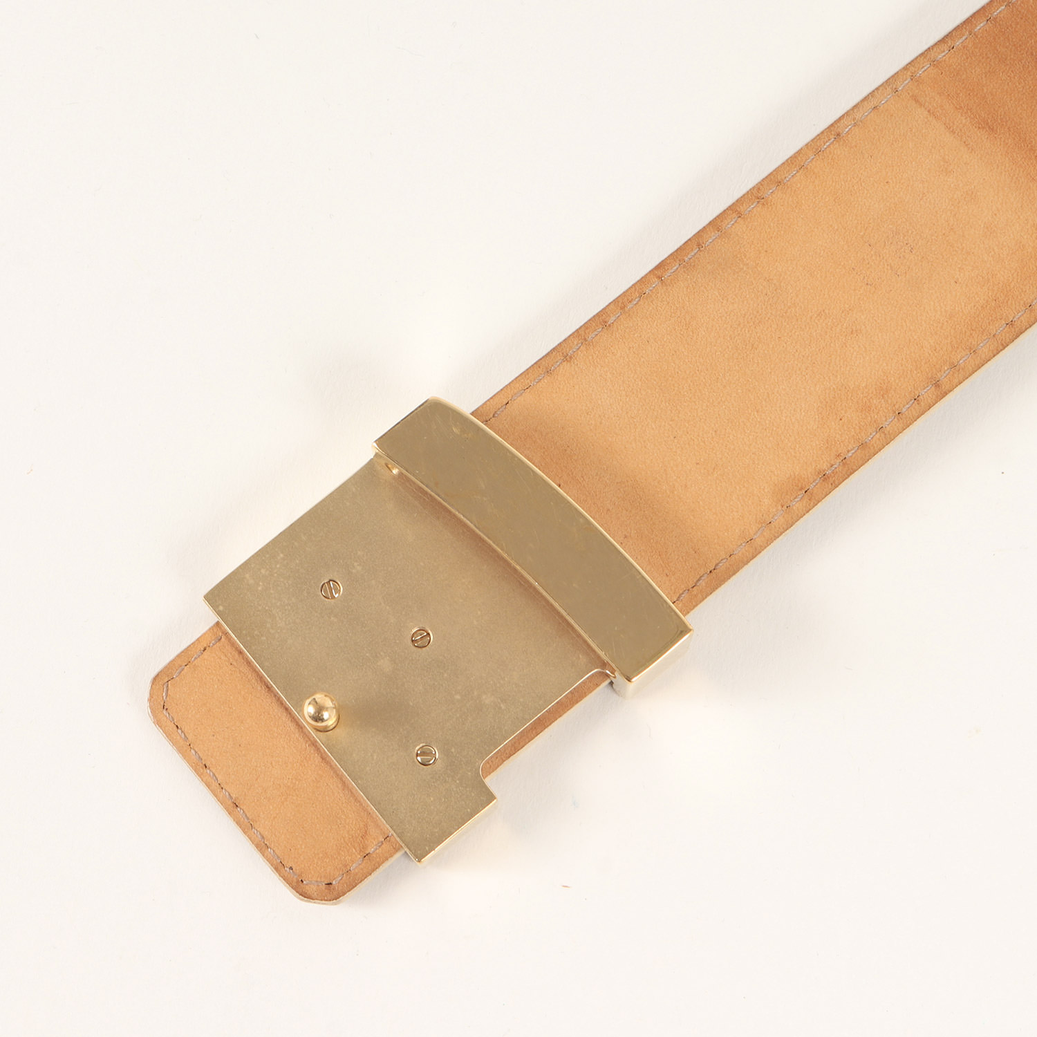 楽天市場】LOUIS VUITTON ルイヴィトン ベルト サイズ:85(34) ダミエ