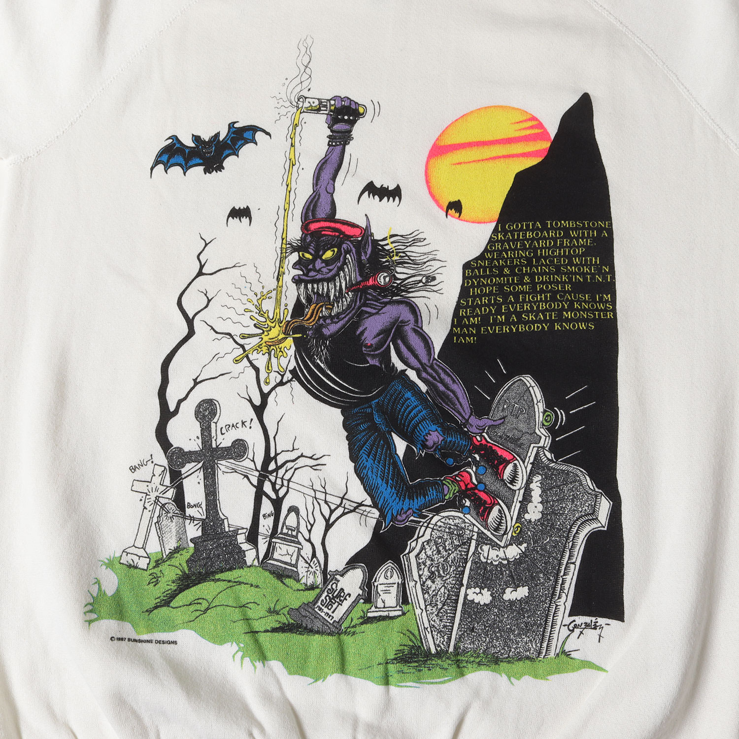 楽天市場】U.S.VINTAGE ヴィンテージ スウェット サイズ:L 80s MONSTER