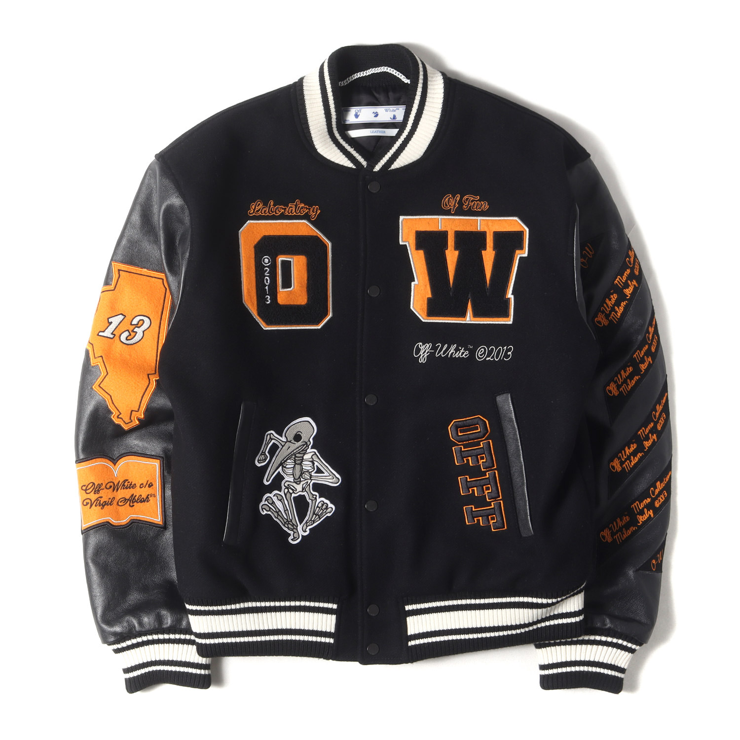 楽天市場】off－white スタジャン（コート・ジャケット｜メンズ