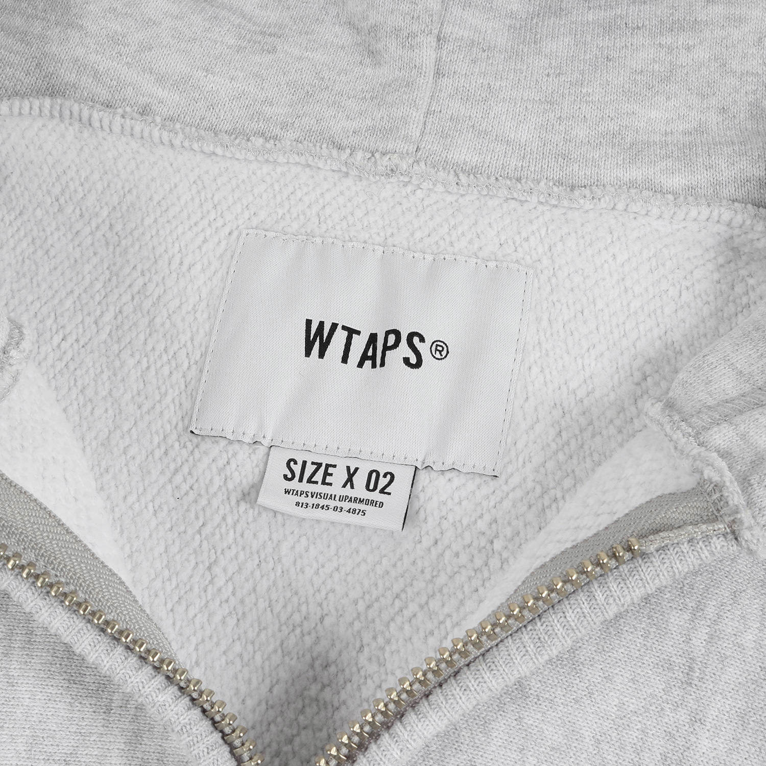 楽天市場】WTAPS ダブルタップス パーカー GPSロゴ 刺繍 ハーフジップ
