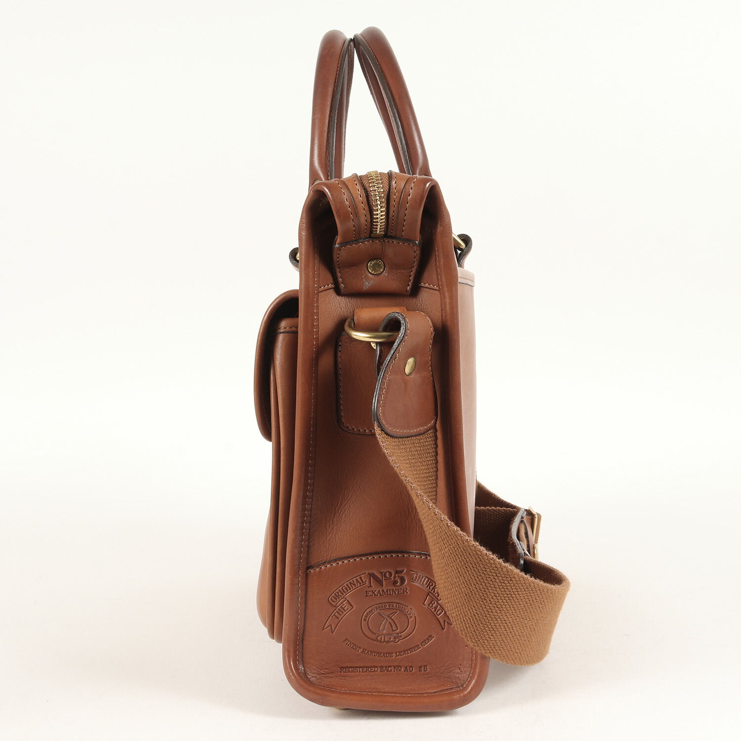 楽天市場】GHURKA グルカ エグザミナー レザー ブリーフケース