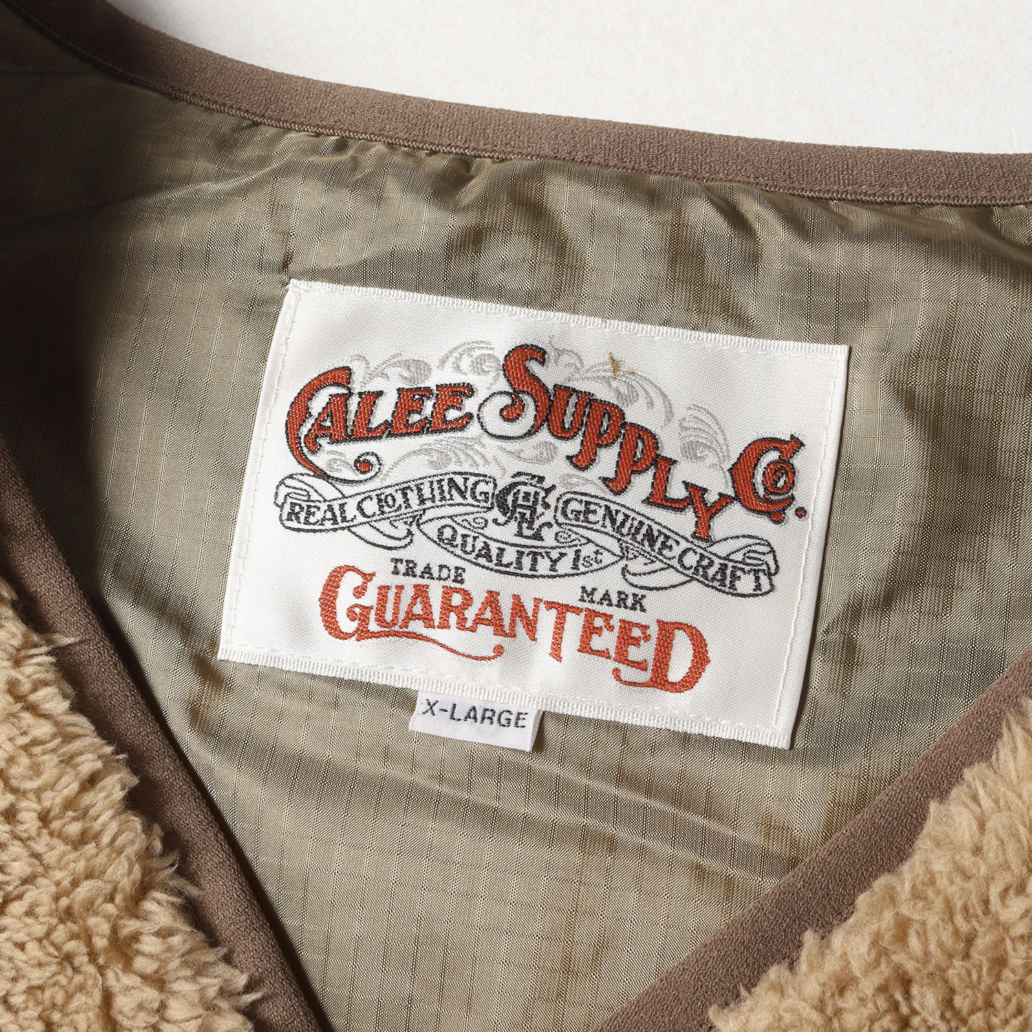 楽天市場】CALEE キャリー ベスト サイズ:XL 22AW フリース ボタン