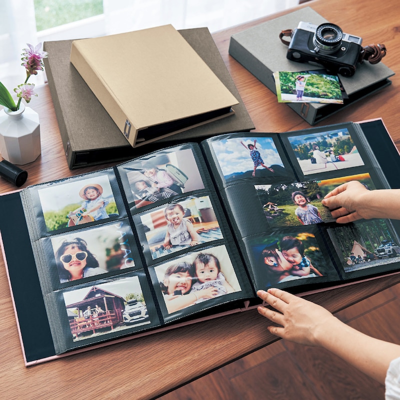 楽天市場】横収納 写真アルバム 大容量 L版 | 600枚 | アルバム 大容量