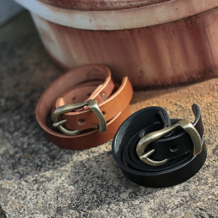 楽天市場】BIG JOHN ビッグジョン 姫路レザーベルト 細巾 VBLT04