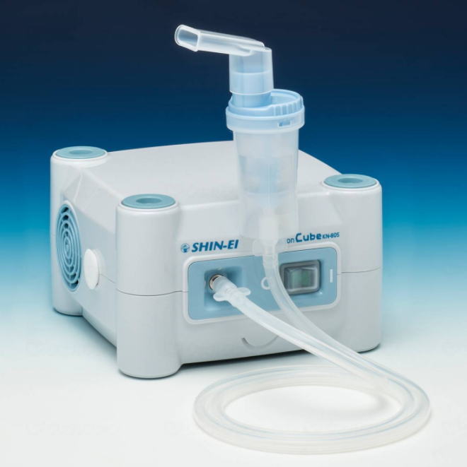 楽天市場】ジェット式ネブライザー ミリコンCube (KN-80S) （新鋭工業