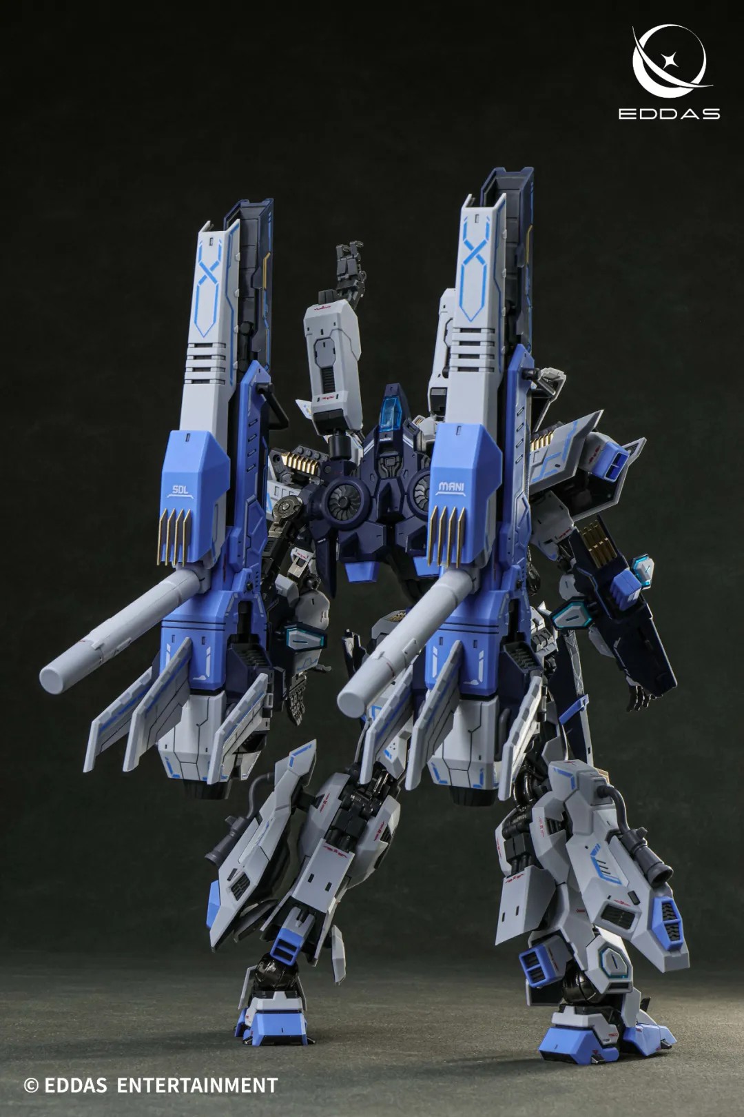 中華プラモデル アスガルド 全塗装 完成品 エッダス科技 EDDAS