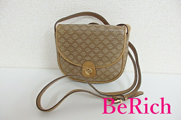 楽天市場】セリーヌ ショルダーバッグ マカダム M05 ベージュ PVC