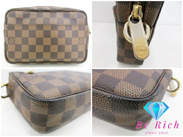 楽天市場】ルイ ヴィトン LOUIS VUITTON ダミエ ポシェット ビエ