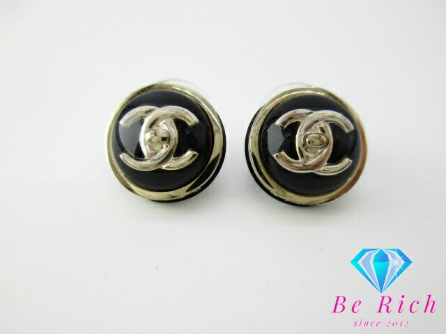 楽天市場】シャネル CHANEL ココマーク ロゴ モチーフ スタッド ピアス