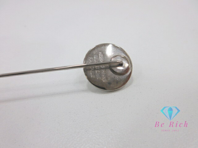 楽天市場】エルメス HERMES セリエ ピン ブローチ シルバー ロゴ