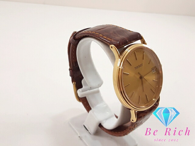 楽天市場】ティソ TISSOT メンズ 腕時計 デイト C282.G ゴールド