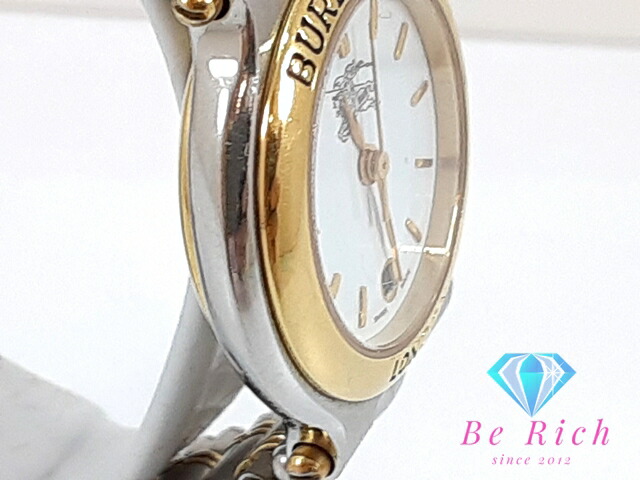 楽天市場】バーバリー BURBERRY レディース 腕時計 デイト 白 シルバー