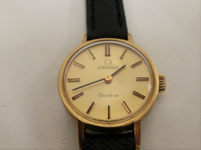 楽天市場】オメガ ジュネーブ レディース 腕時計 手巻き SS/レザー