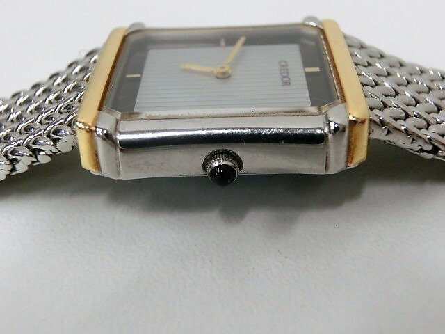 楽天市場】セイコー クレドール 8420-6690 SS/K18YG レディース