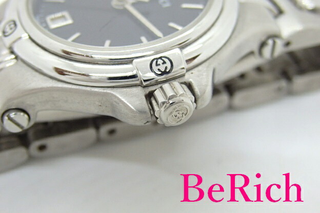 楽天市場】グッチ GUCCI レディース 腕時計 9040L デイト ラウンド 黒