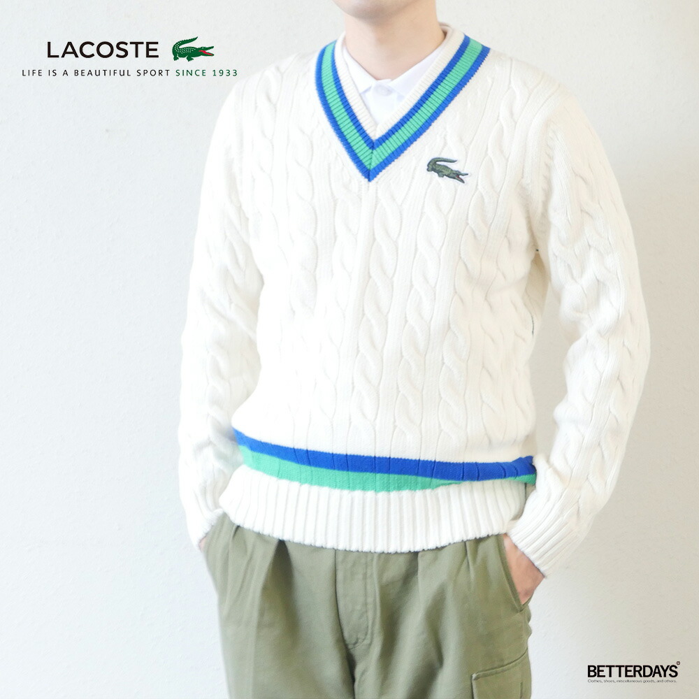 楽天市場】【SALE／10%OFF】ニット ユニセックス ラコステ メンズ
