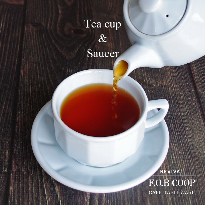 楽天市場】F.O.B COOPカフェ ティーカップ＆ソーサー FOBCOOP
