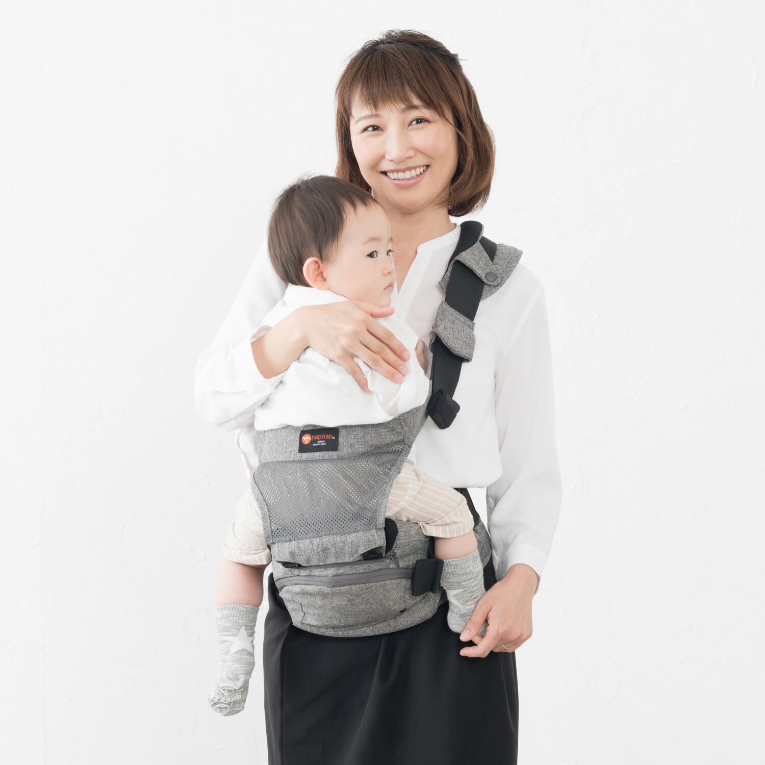 楽天市場】napnap TRAN ナップナップ ヒップシート トラン 抱っこ紐