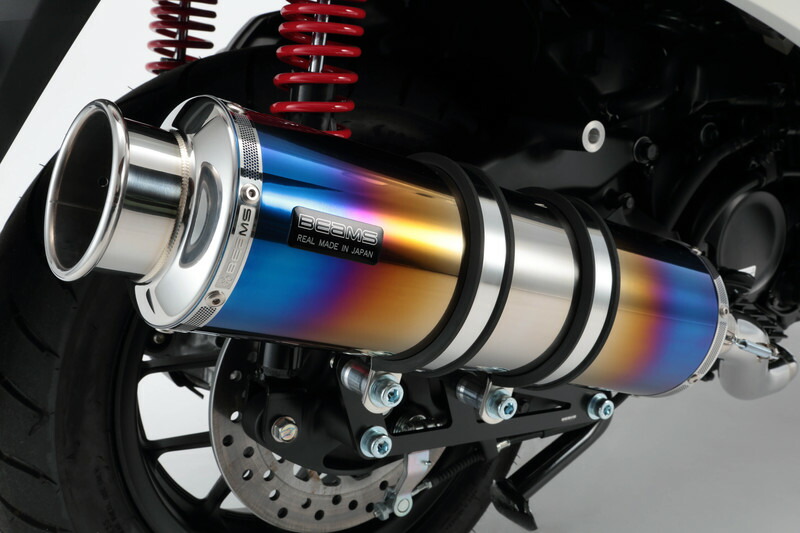 楽天市場】フォルツァSi（FORZA）MF12 SS400ヒートチタンマフラー SP