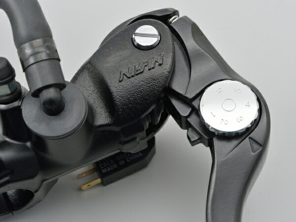 楽天市場】ZX-4 ニッシン ラジアルブレーキマスター縦型φ17 ブラック