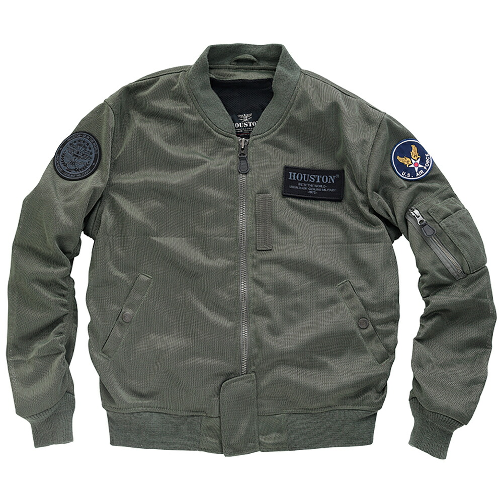 HOUSTON メッシュジャケット プロテクター付 グレー LLサイズ 春夏