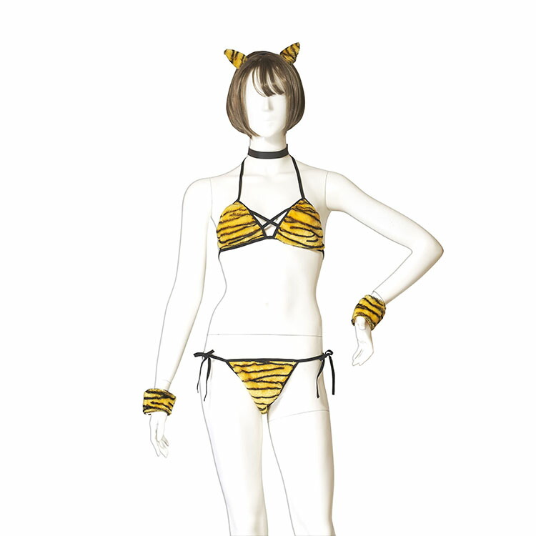 楽天市場】節分コスプレ 女 レディース INAZUMA鬼girl 虎ビキニ