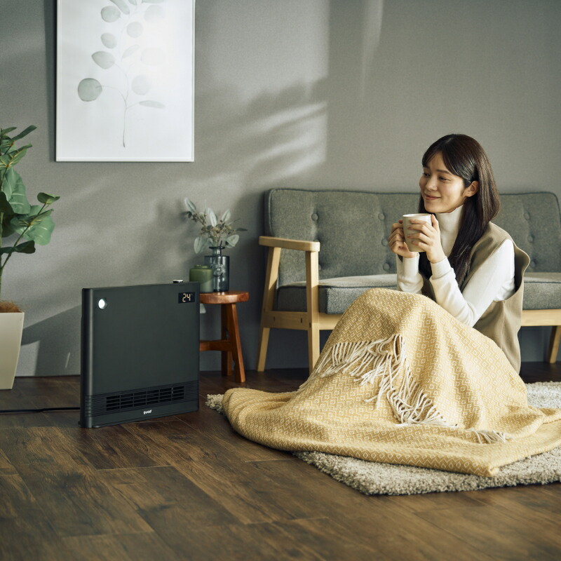 楽天市場】静音パネルDCセラミックヒーター SILENT HOT DC ブラック