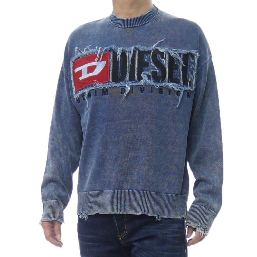 楽天市場】DIESEL ディーゼル メンズクルーネックニット セーター