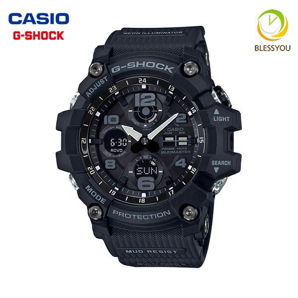 楽天市場】casio g-shock電波ソーラーmudmaster gwg-1000-1a1メンズの通販
