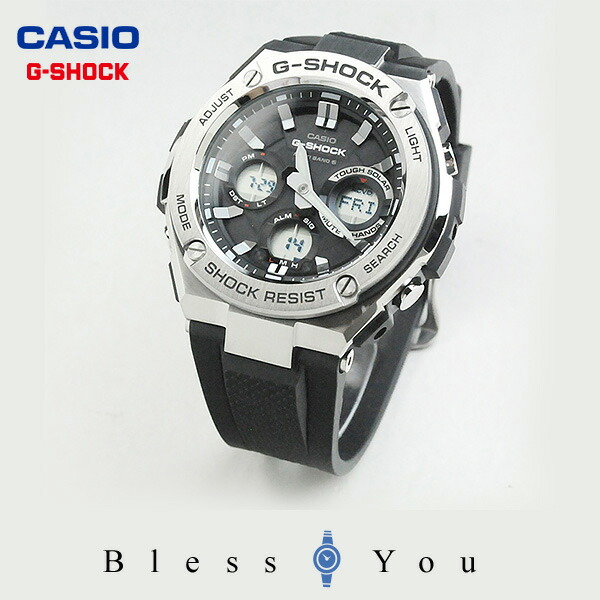 楽天市場】G-SHOCK 電波 ソーラー 電波時計 GST-W110-1AJF G-STEEL