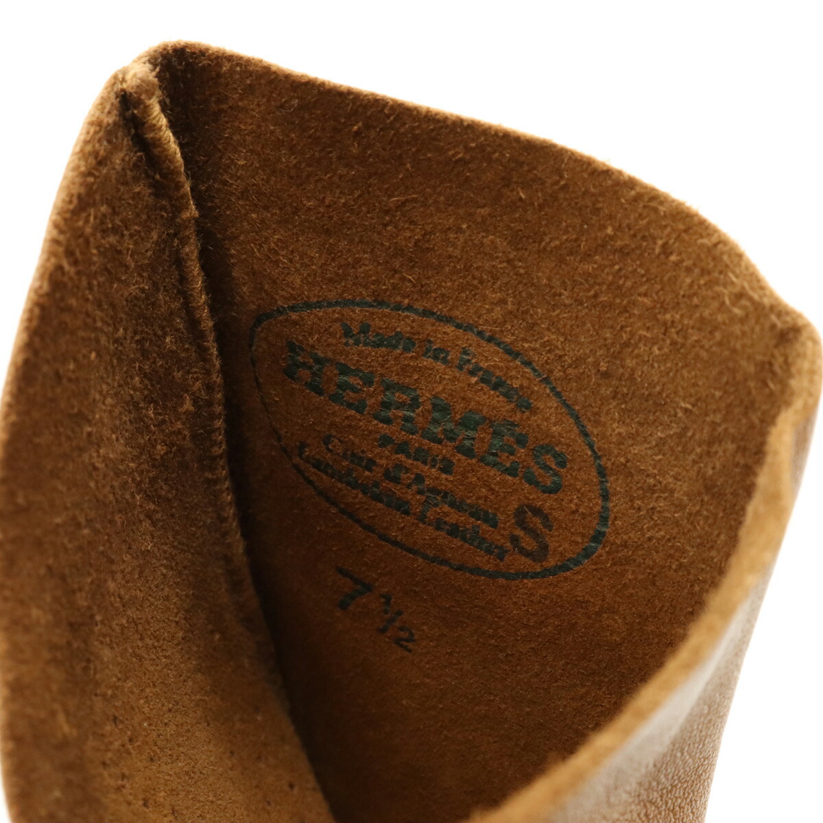 楽天市場】HERMES エルメス パンチング グローブ 革手袋 レザー