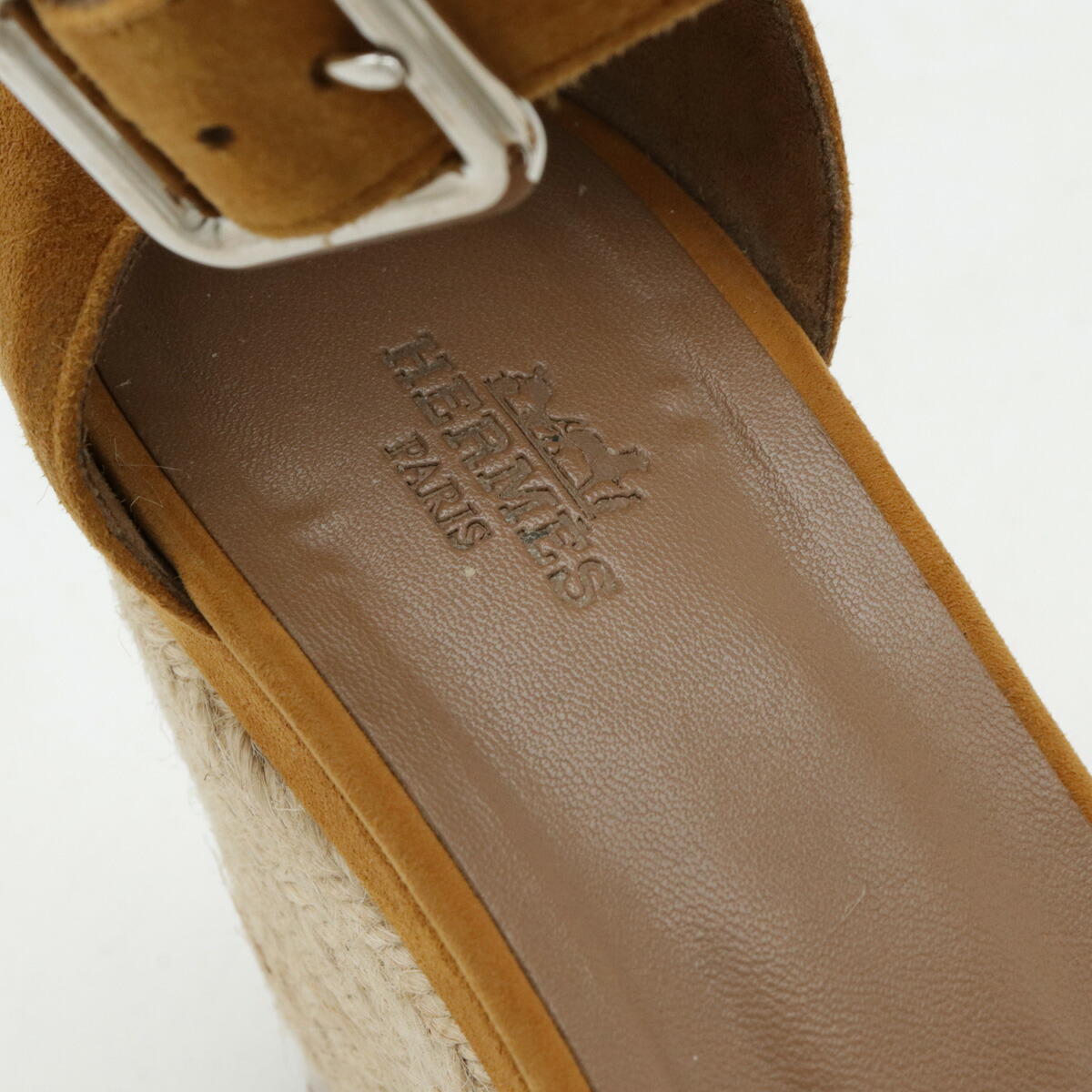 楽天市場】HERMES エルメス イラナ エスパドリーユ ウェッジソール