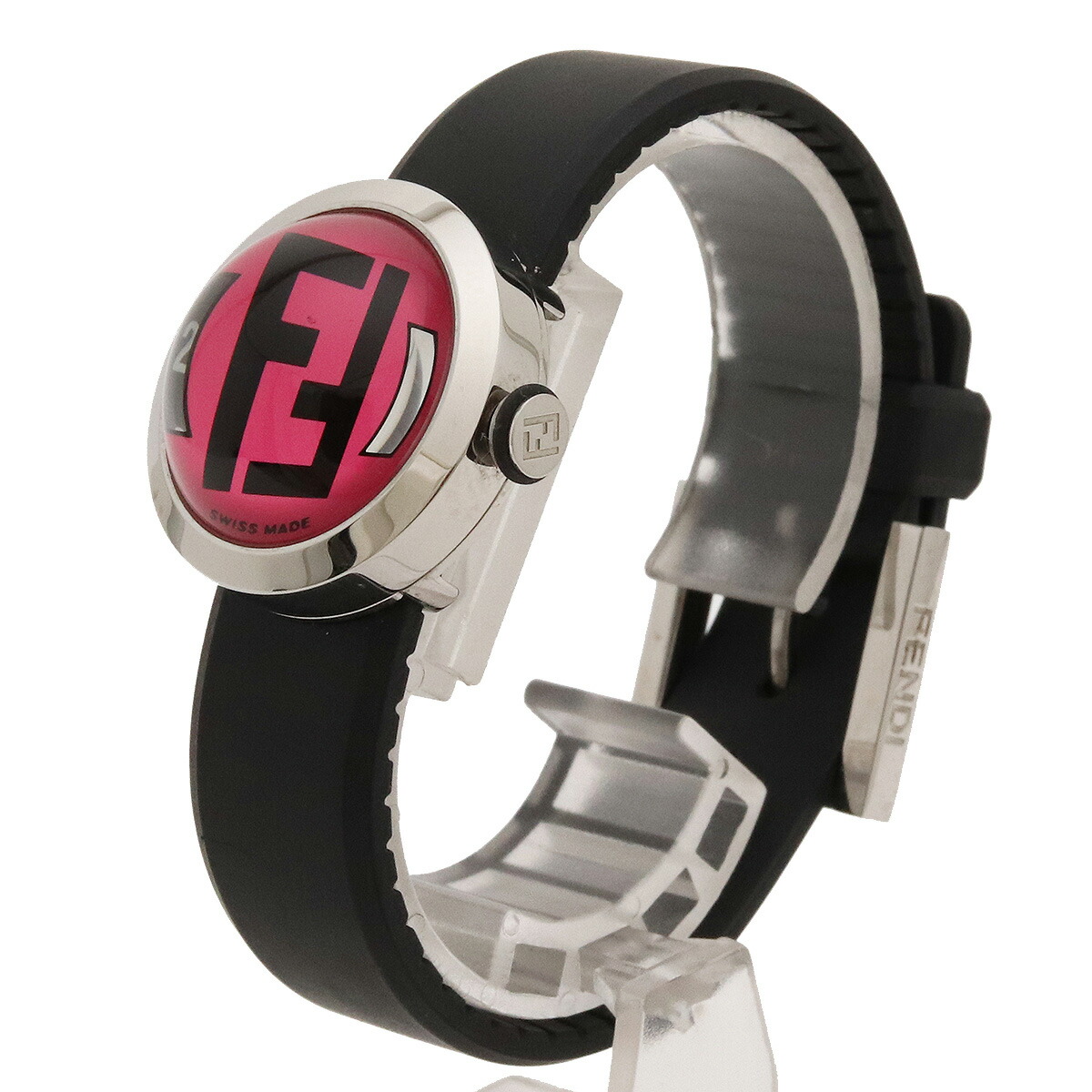 楽天市場】FENDI フェンディ ブースラ ピンク文字盤 SS ラバー