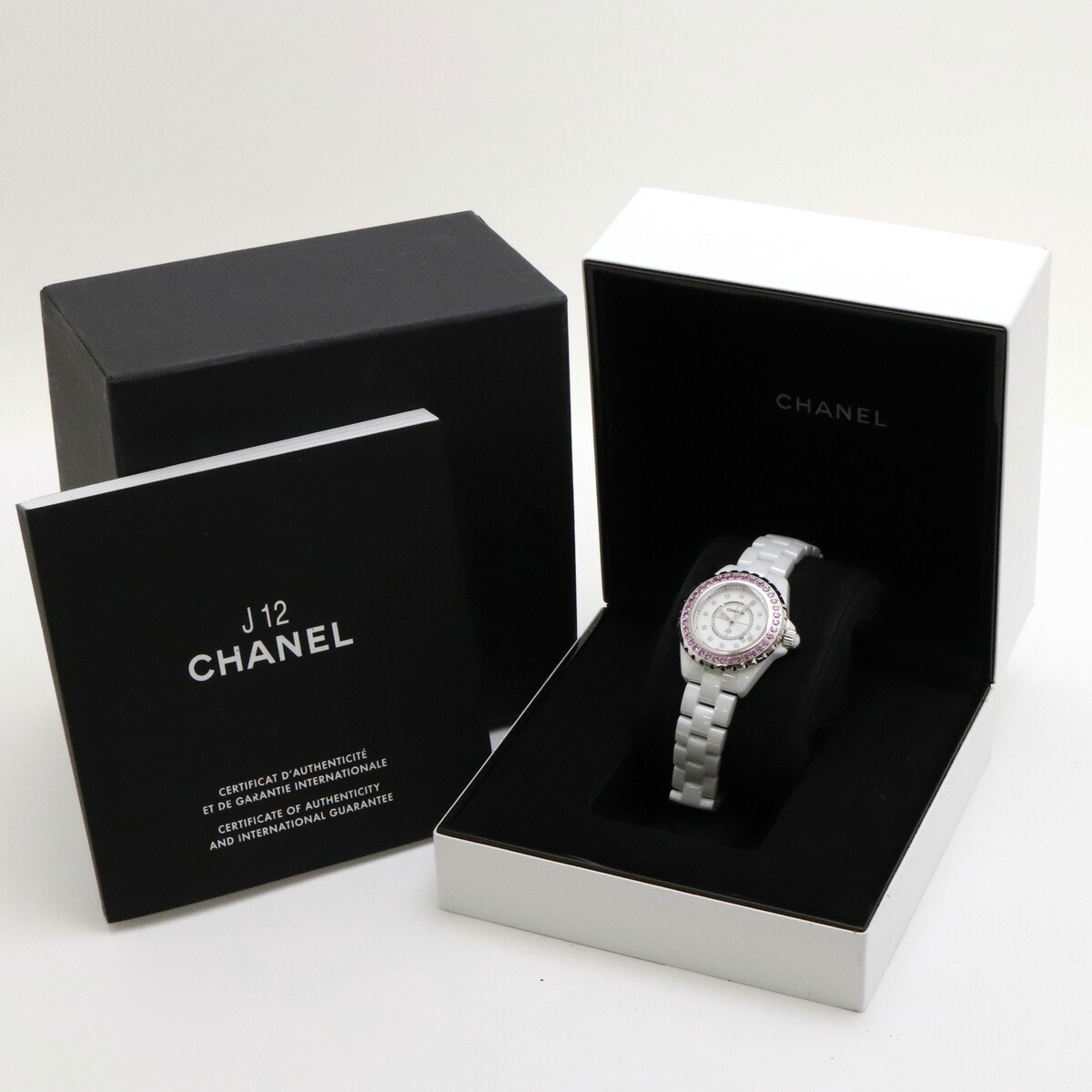 楽天市場】【ウォッチ】【新品仕上げ済】CHANEL シャネル J12 ホワイト