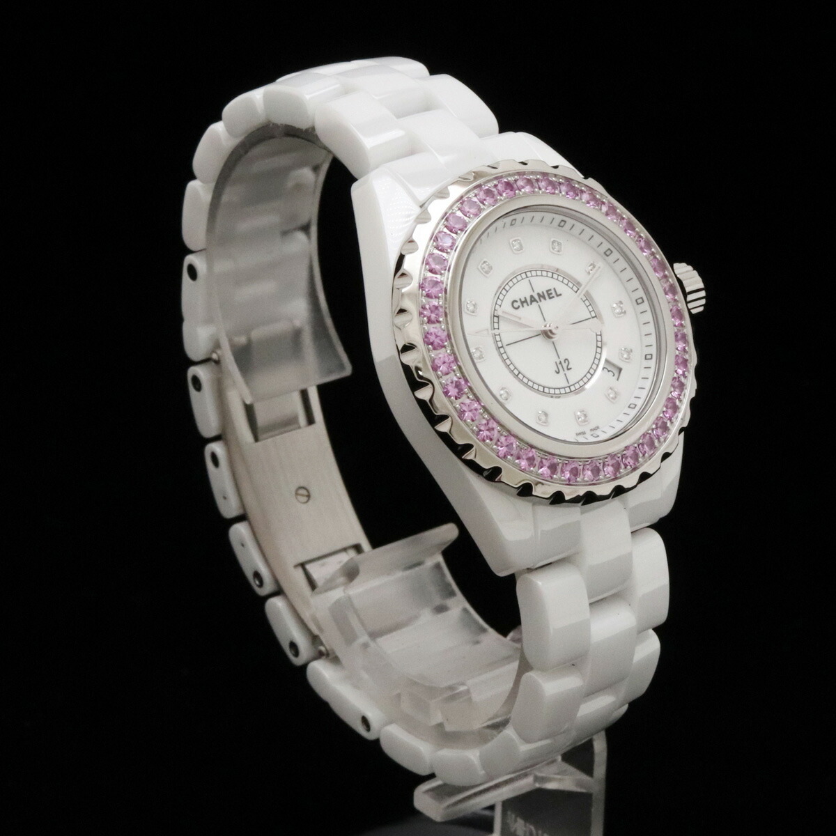 楽天市場】【ウォッチ】【新品仕上げ済】CHANEL シャネル J12 ホワイト