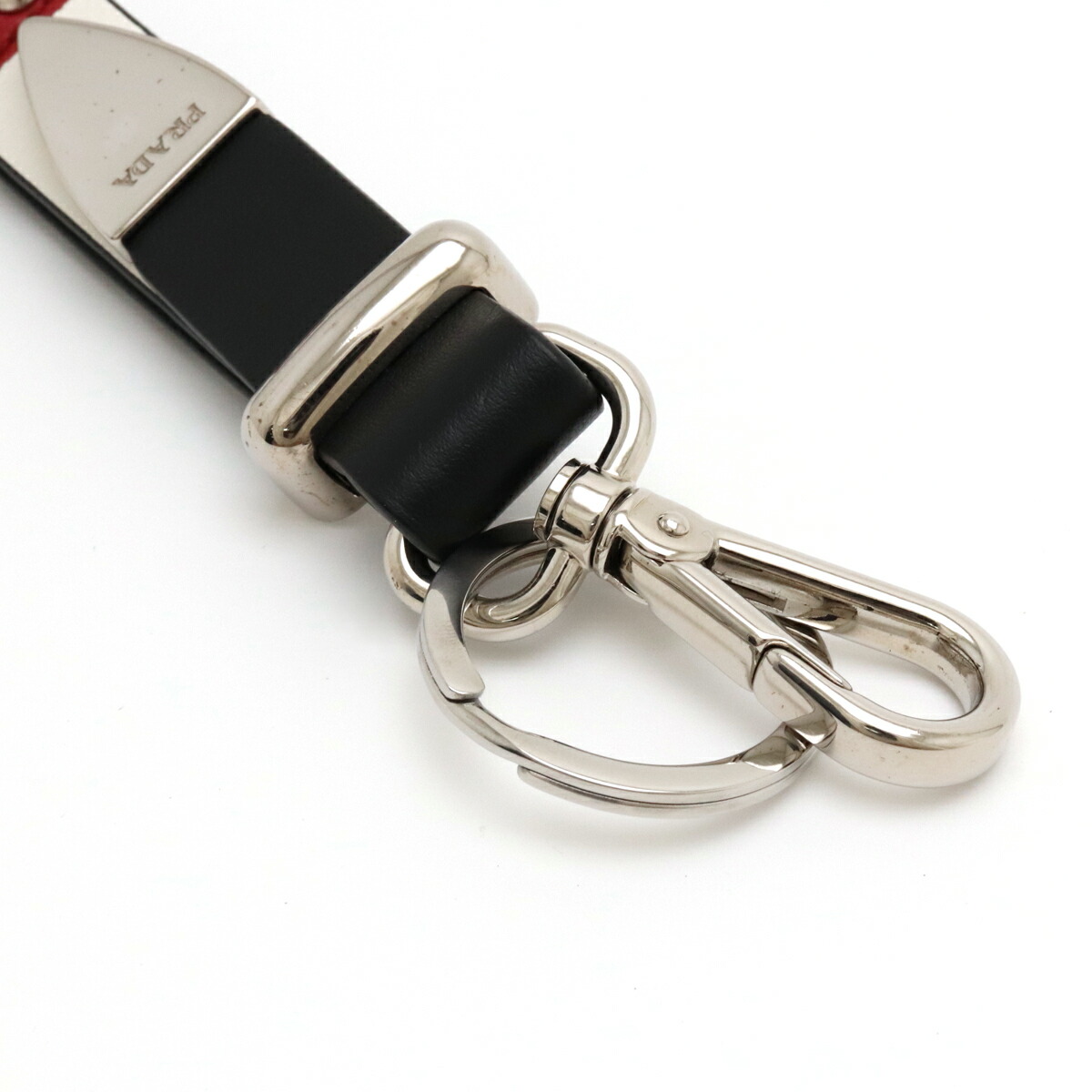 楽天市場】PRADA プラダ スタッズ キーホルダー キーリング バッグ